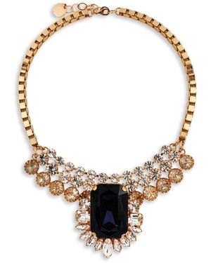 Anton Heunis Collana Con Cristalli - Metallizzato
