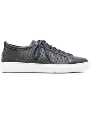 Henderson Perforated-Design Trainers - Grey