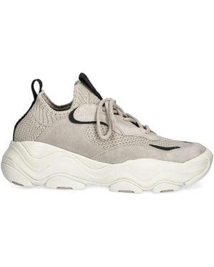 Michael Kors Atlas Chunky-Sole Knit Trainers - Natural