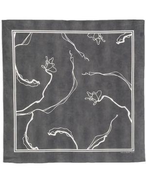 Paura Printed Scarf - Grey