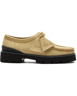 Clarks Walla Yukoner Loafers - Natural