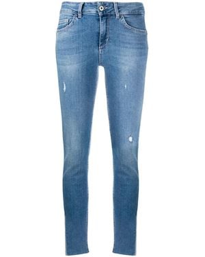 Liu Jo Mid Rise Slim Fit Jeans - Blue