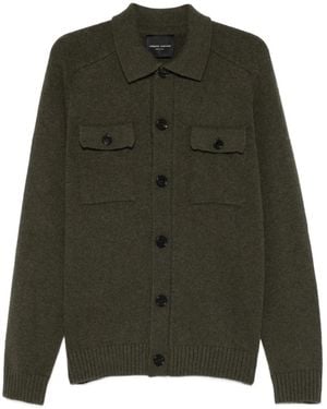 Roberto Collina Pocket Button Shirt - Green
