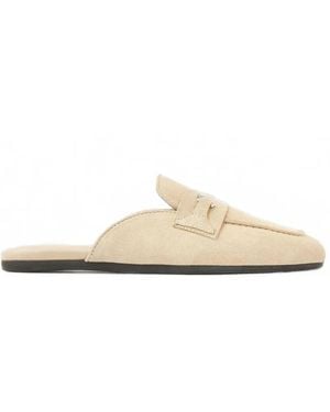 Nubikk Joan Hardware-Detail Mules - White
