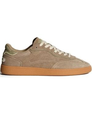 HOFF Park Panelled Trainers - Brown