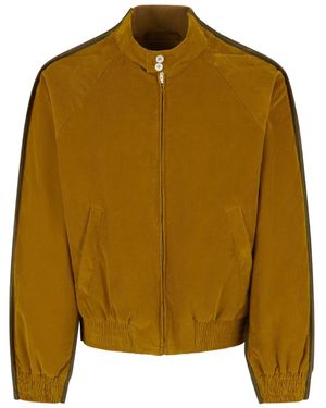Marni Corduroy Zip-Up Jacket - Green