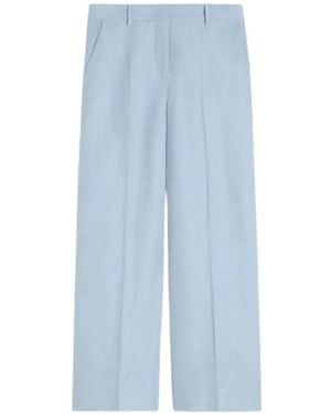 Weekend by Maxmara Clear Denim Trousers - Blue