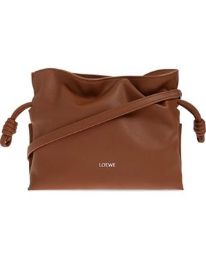 Loewe Bandolera Flamenco Mini - Marrón