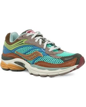 Saucony Progrid Omni 9 Mesh Sneakers - Green