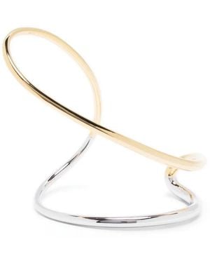Charlotte Chesnais Ivy Two-Tone Design Bracelet - Natural