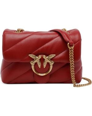 Pinko Small Shoulder Bag Love Bag Puff Maxi Quilt - Red