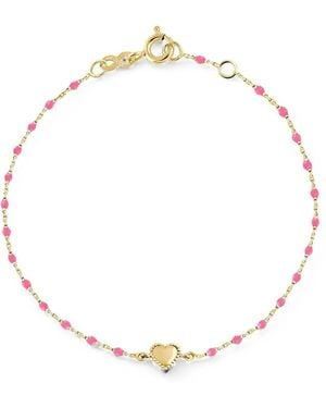 Gigi Clozeau Pulsera Lucky Heart Mini - Metálico