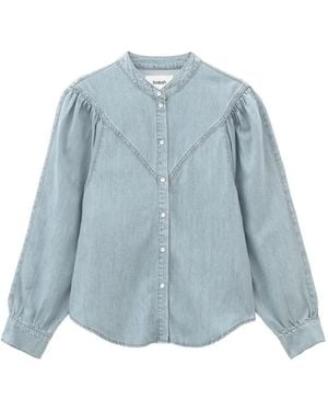 Ba&sh Alino Denim Shirt - Blue