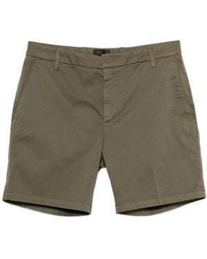 Dondup Short À Boutonnière - Green