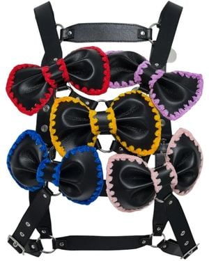 Noir Kei Ninomiya Bow Jacket - Black