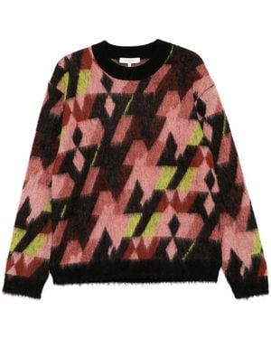 Maison Kitsuné Graphic Jumper - Black