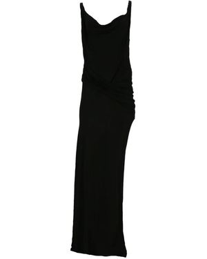 Tom Ford Slit Maxi Dress - Black