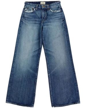 Antik Batik Ribcage Wide-Leg Jeans - Blue