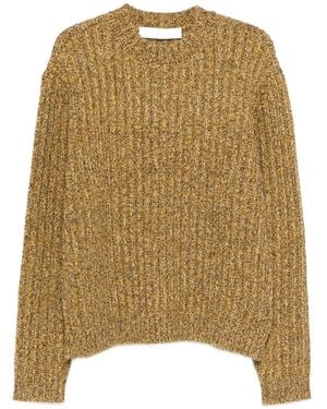 Séfr Gerippter Makaya Pullover - Natur