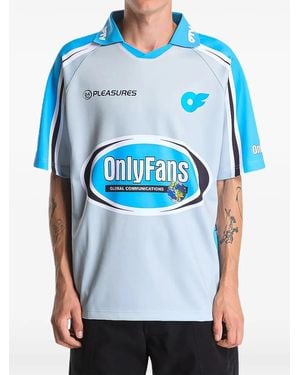 Pleasures X Onlyfans Oftv T-Shirt - Blue