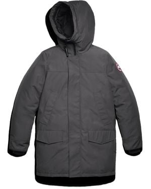 Canada Goose Hooded Patch Jacket - Grey
