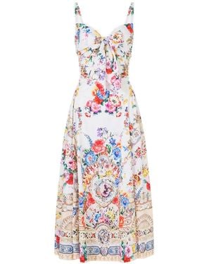 CAMILLA Ballerina Dress - White