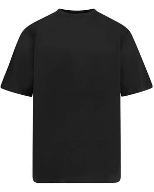 Hevò Short-Sleeve Cotton T-Shirt - Black