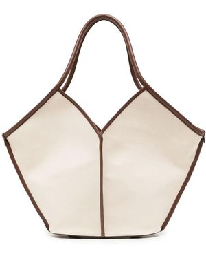 Hereu Calella ハンドバッグ - ナチュラル