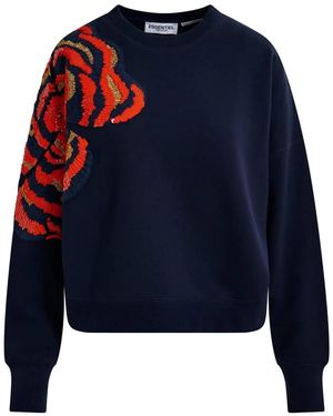 Essentiel Antwerp Gag Sweatshirt - Blue