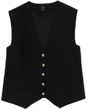 Pinko Ketchup Gilet - Black