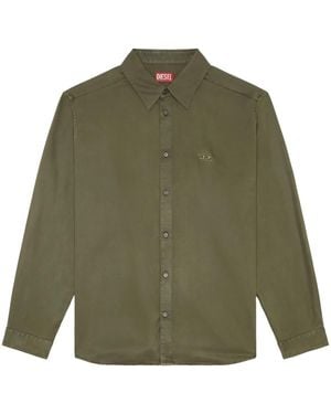 DIESEL S-simply-c シャツ - グリーン