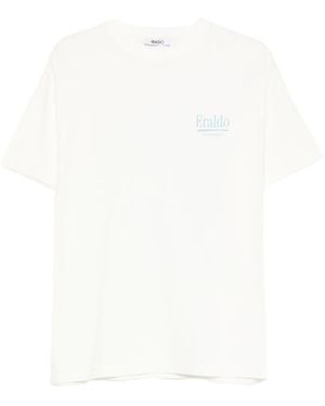 Eraldo T-Shirt Con Stampa - Bianco
