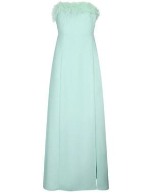 Liu Jo Feather-Detailing Dress - Green