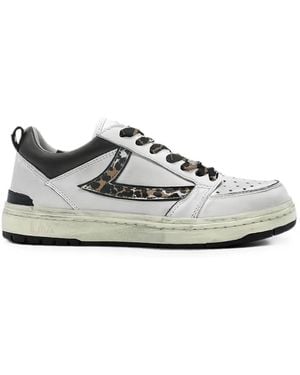 HTC Starlight Leather Trainers - White