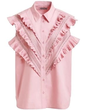 Essentiel Antwerp Jeandarlene Ruffled Shirt - Pink
