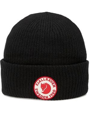 Fjallraven Berretto 1960 Con Applicazione Logo - Nero
