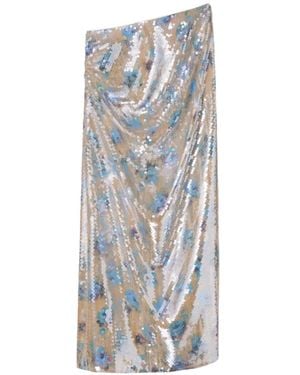 Tory Burch Sequin Skirt - White