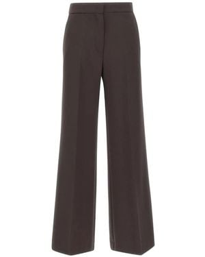 Kaos High-Waisted Palazzo Pants - Brown