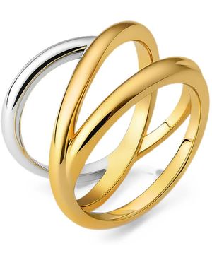 Yoj Fusion Intertwined Rings - Metallic