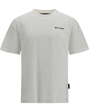 Palm Angels Logo-Print Cotton T-Shirt (Set-Of-Three) - Grey