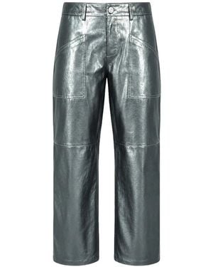 Giorgio Brato Banana Straight-Leg Trousers - Blue