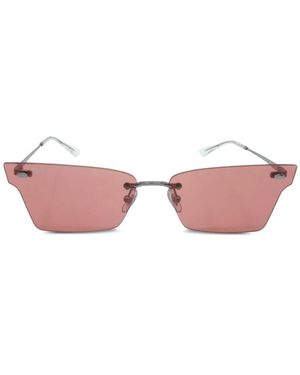 Ray-Ban Xime Irregular-Shape Rimless Sunglasses - Pink