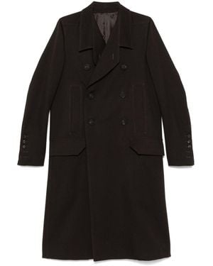 Rick Owens Officer Coat - Black