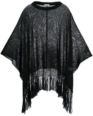 Brunello Cucinelli Sequin-Embellished Knitted Blouse - Black
