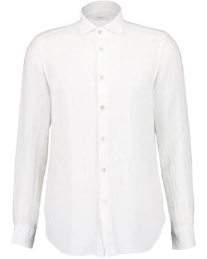 Boglioli Linen Shirt - White