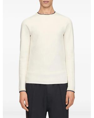Y-3 X Wales Bonner Trui Met Raglan Mouwen - Wit