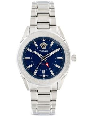 Versace Greca 42Mm Watch - Blue
