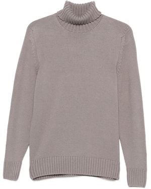 Drumohr Turtleneck Jumper - Grey