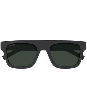 Gucci Square-Frame Sunglasses - Black