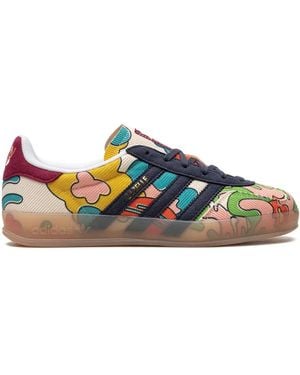 adidas gazelle silver green womens GAZELLE INDOOR